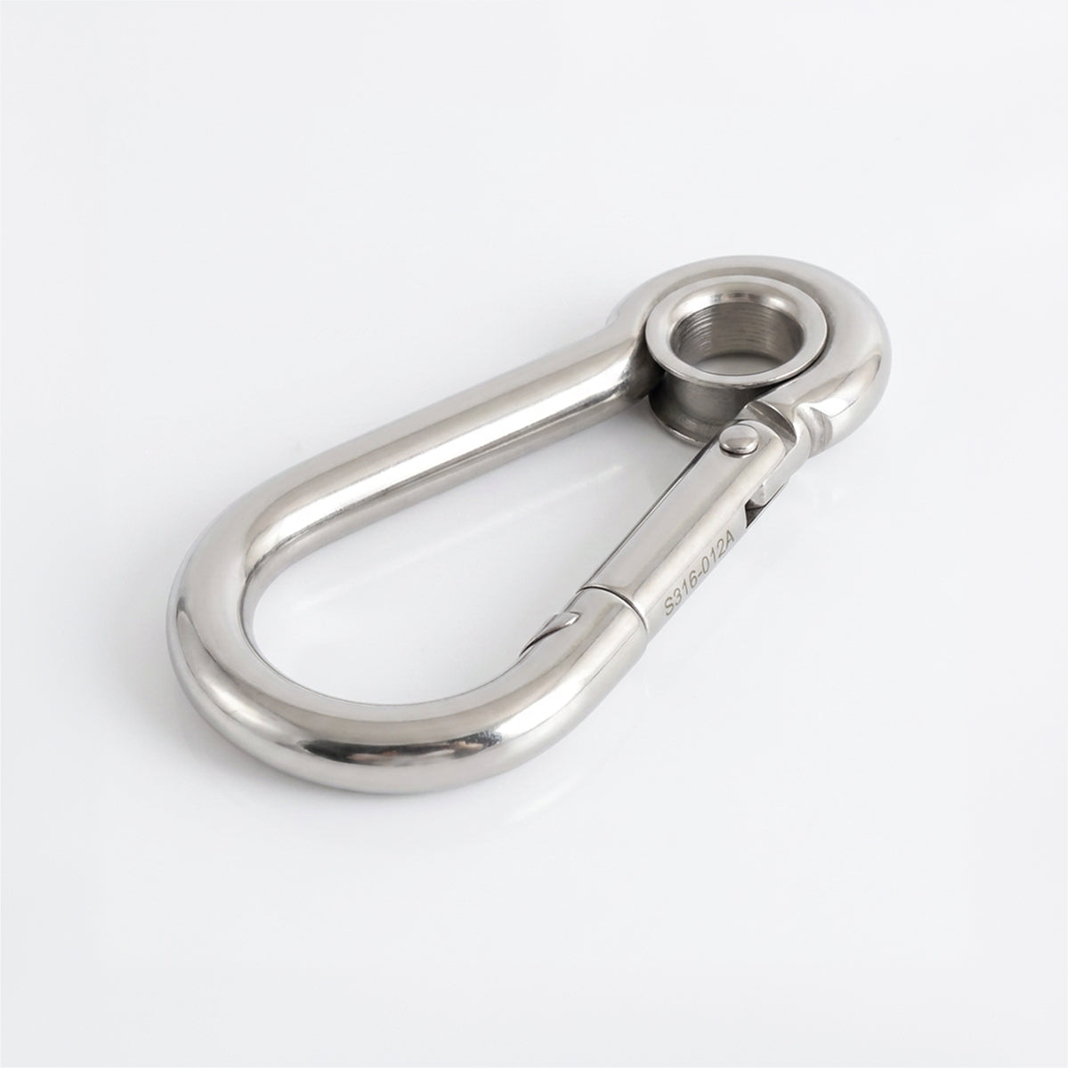 Allen stainless steel carbine hook with captive eye