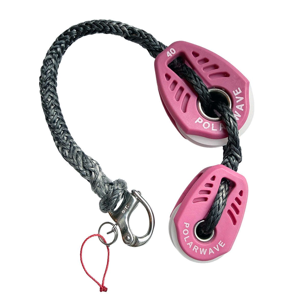 Optimist Double Mainsheet Block – PolarWave 40 mm + 29 mm