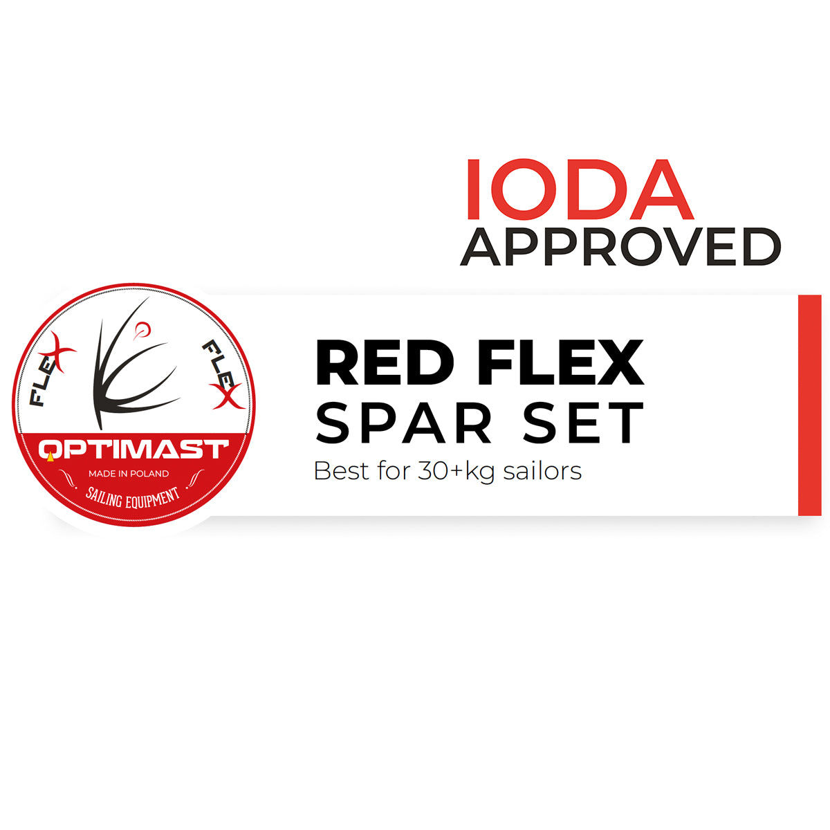 Red Flex Spar Set – Ultimate Racing + A-250 Starter Package – Optimast