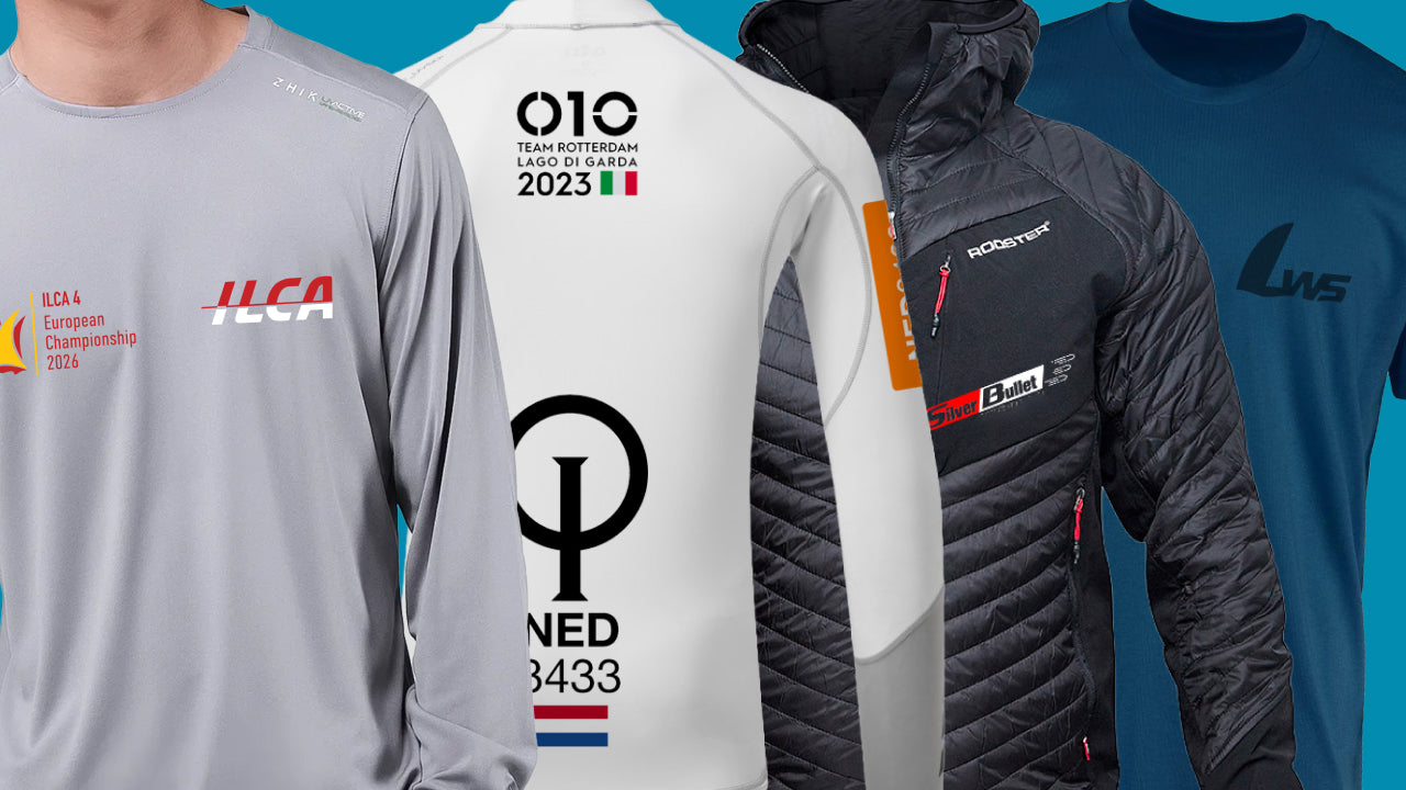Custom team wear for sailing teams