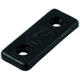 Allen black moulded toe strap plate