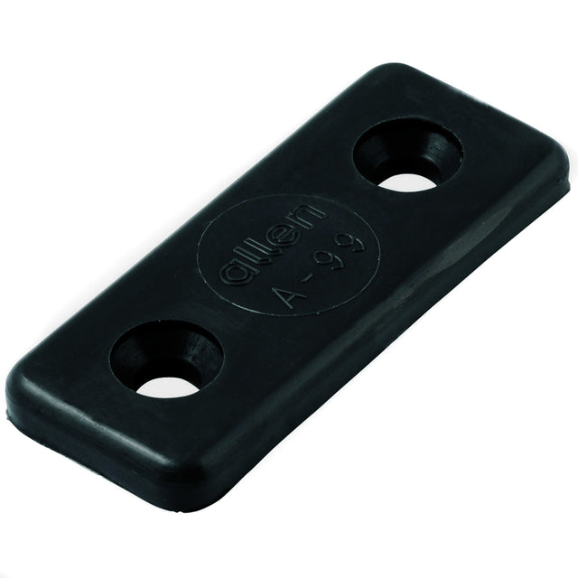 Allen black moulded toe strap plate