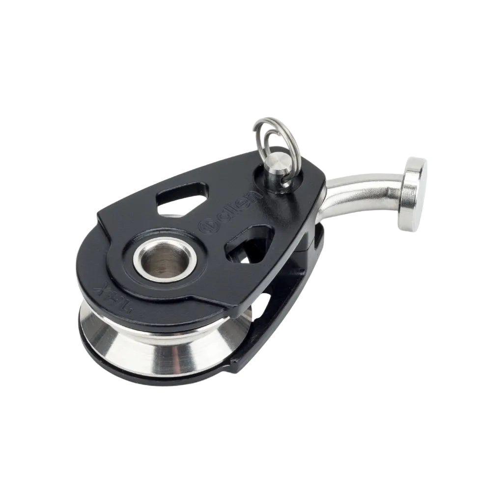 Allen 30 mm XHL vang block shown with split ring