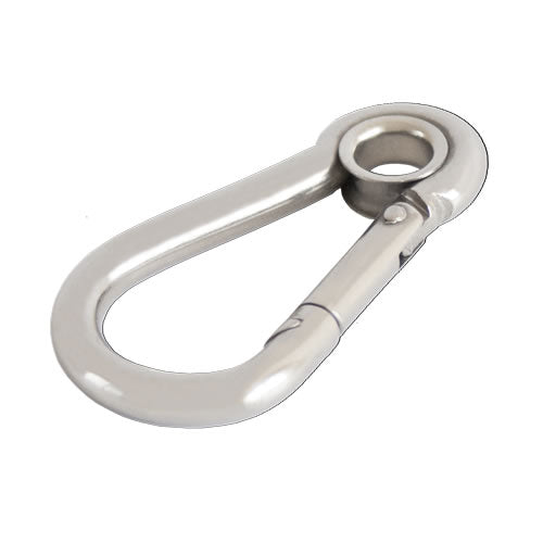 Allen stainless steel carbine hook with captive eye