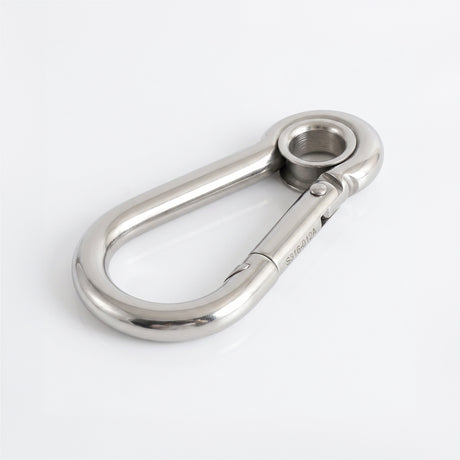 Allen stainless steel carbine hook with captive eye