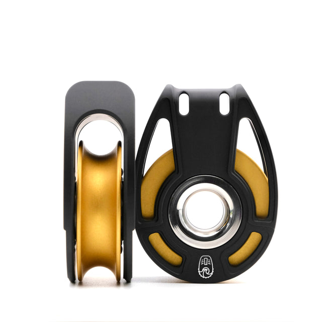 PolarWave VORTEX Line 60 mm aluminium sailing block