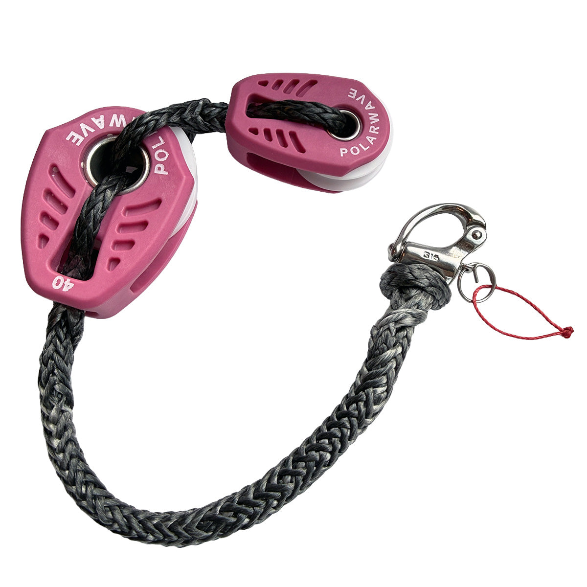 Optimist Double Mainsheet Block – PolarWave 40 mm + 29 mm