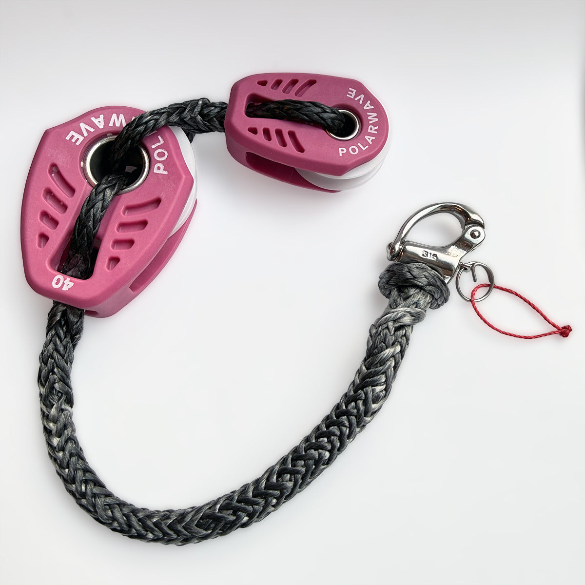 Optimist Double Mainsheet Block – PolarWave 40 mm + 29 mm