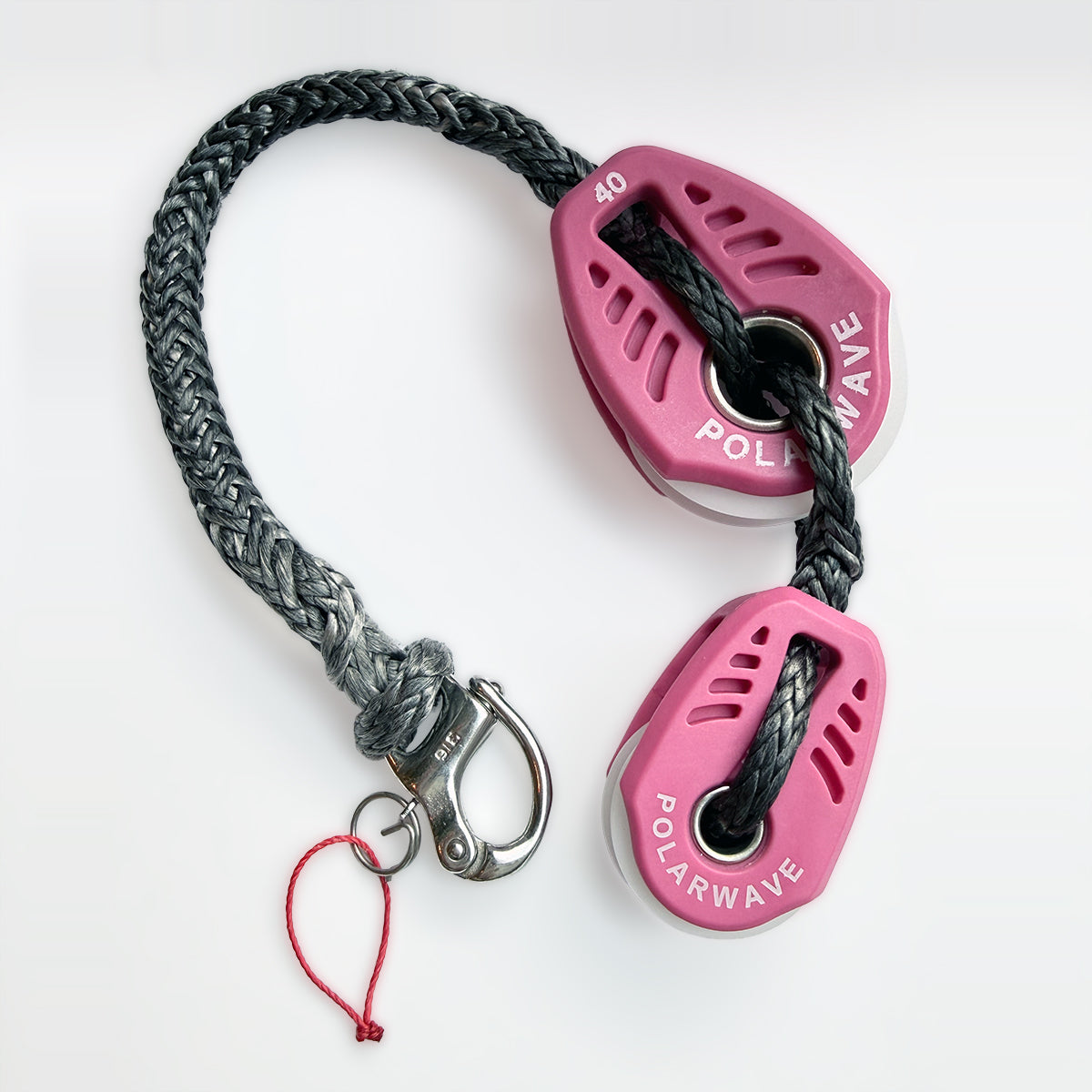 Optimist Double Mainsheet Block – PolarWave 40 mm + 29 mm