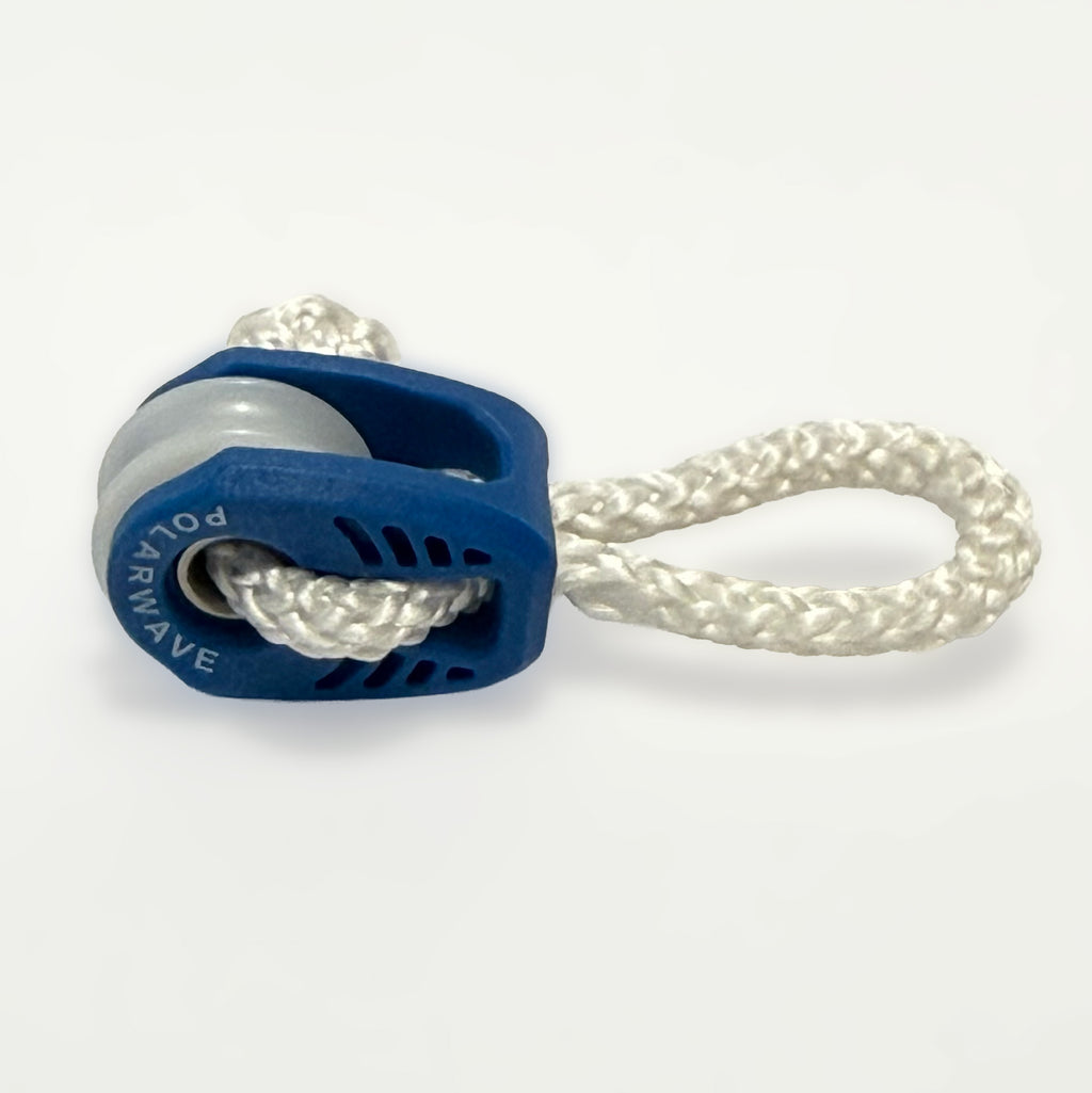 PolarWave 18 mm Block + Marlow Soft Shackle Set – Perfect Clew Attachment