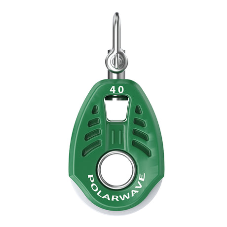 PolarWave 40 mm lightweight sailing block with hard attachment